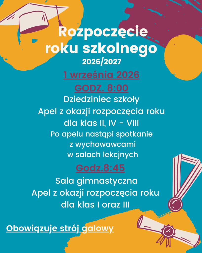 Rozpoczęcie roku szkolnego